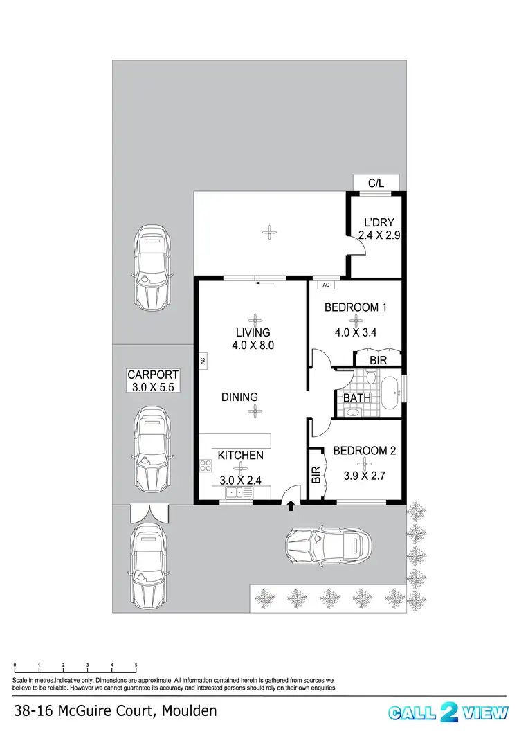 Floorplan of Homely house listing, 38/16 Mcguire Circuit, Moulden NT 830