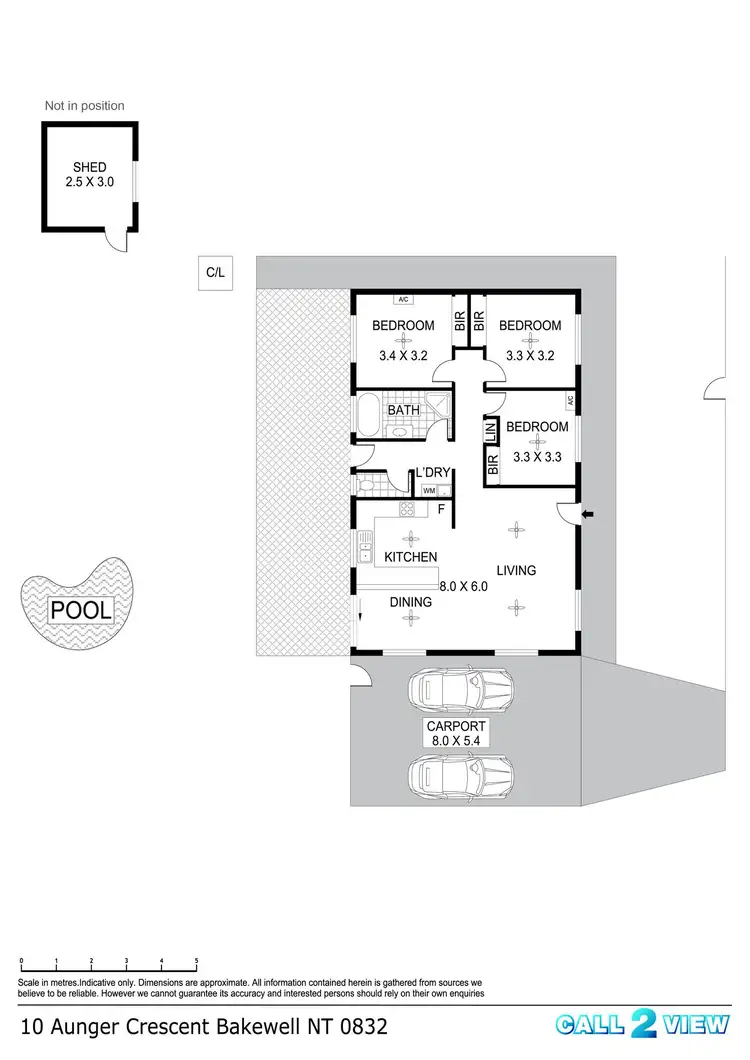 Floorplan of Homely house listing, 10 Aunger Crescent, Bakewell NT 832