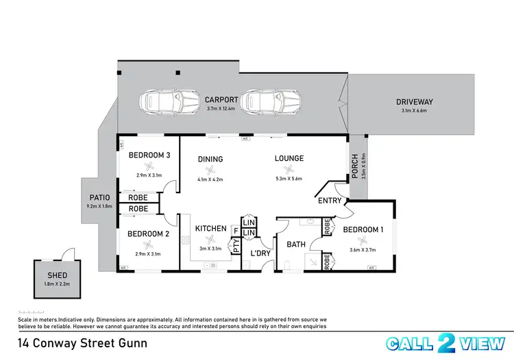Floorplan of Homely house listing, 14 Conway Street, Gunn NT 832