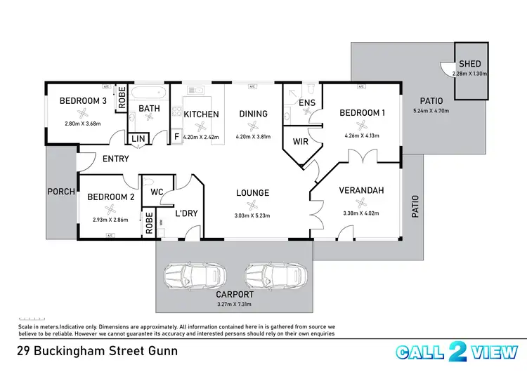 Floorplan of Homely house listing, 29 Buckingham Street, Gunn NT 832
