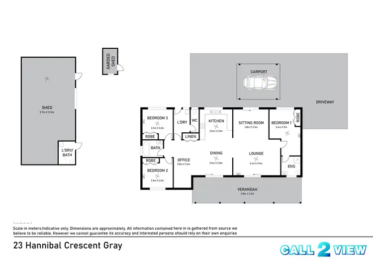 Floorplan of Homely house listing, 23 Hannibal Crescent, Gray NT 830