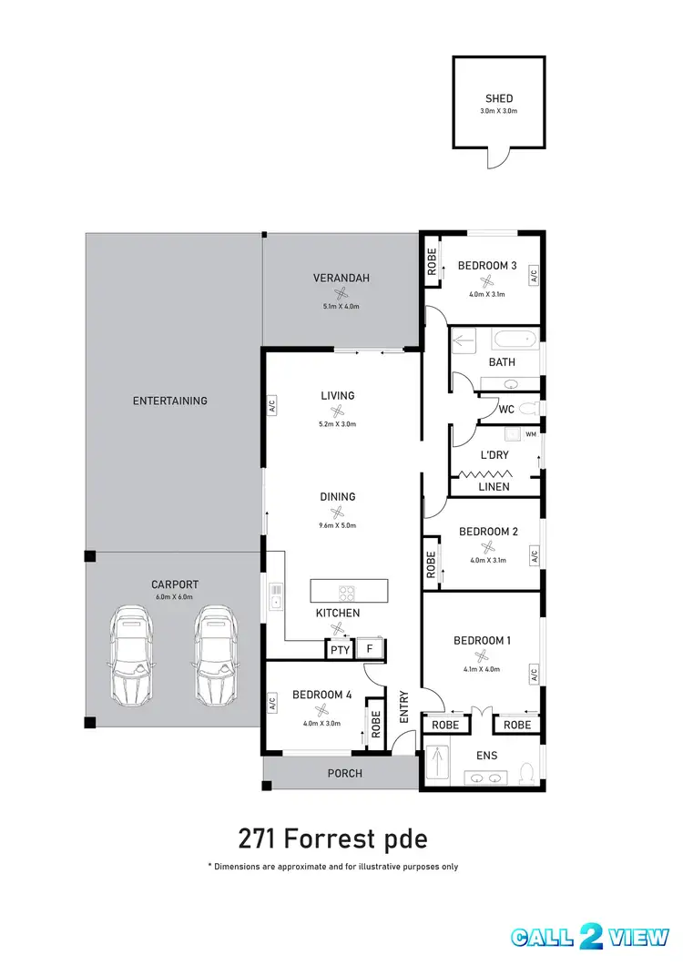 Floorplan of Homely house listing, 271 Forrest Parade, Bellamack NT 832