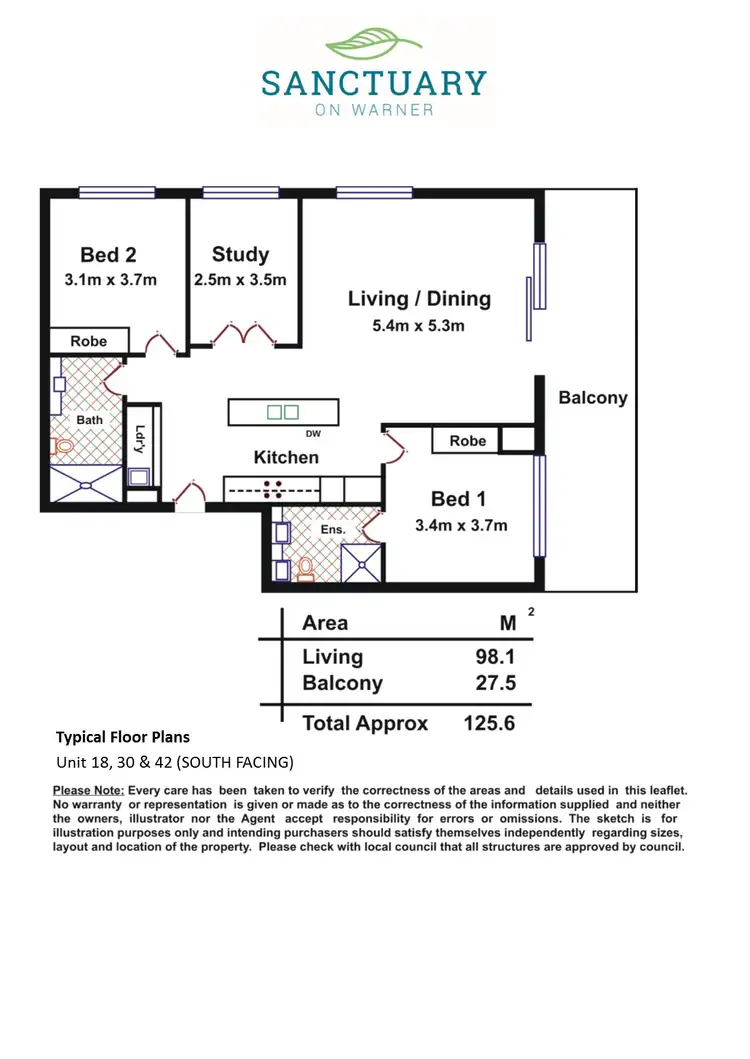 Floorplan of Homely house listing, 106/23 Warner Avenue, Findon SA 5023