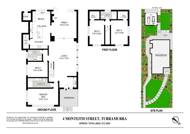 Floorplan of Homely house listing, 4 Monteith Street, Turramurra NSW 2074