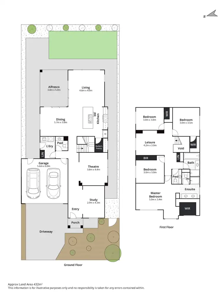 Floorplan of Homely house listing, 17 Rutledge Boulevard, North Geelong VIC 3215