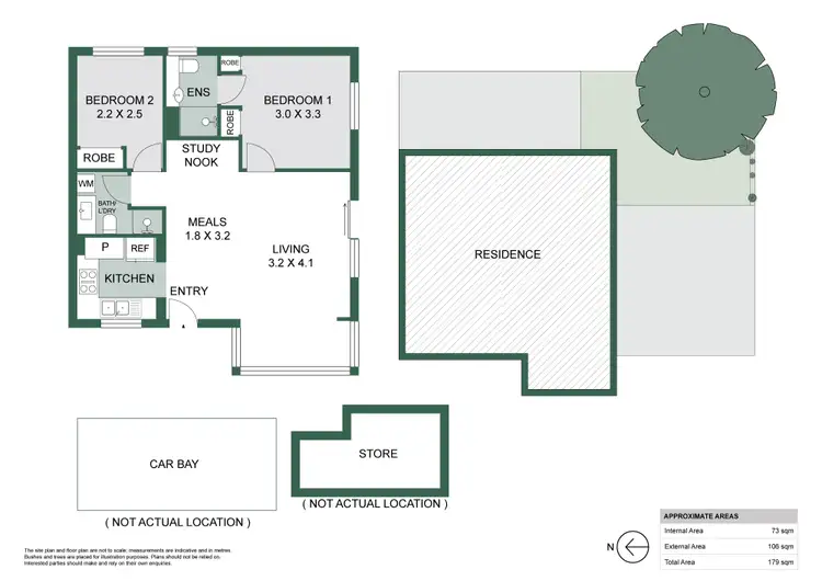 Floorplan of Homely apartment listing, 4/11 Rosendo Street, Cottesloe WA 6011