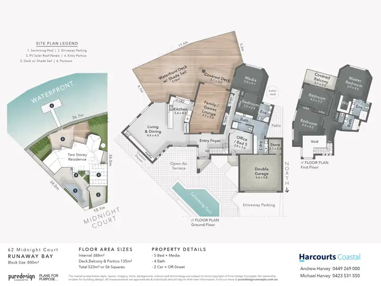 Floorplan of Homely house listing, 62 Midnight Court, Runaway Bay QLD 4216