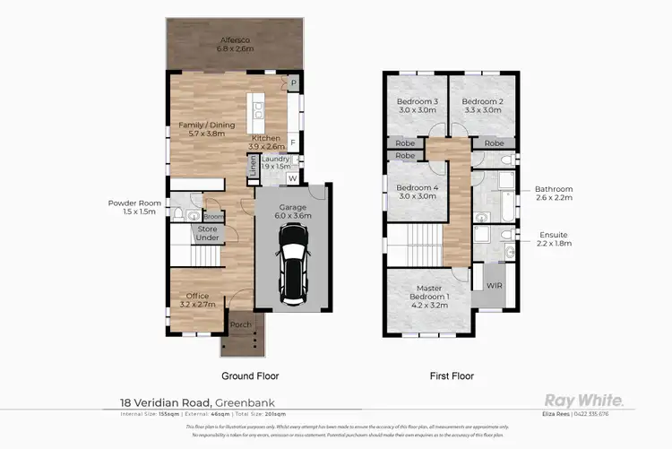 Floorplan of Homely house listing, 18 Veridian Road, Greenbank QLD 4124
