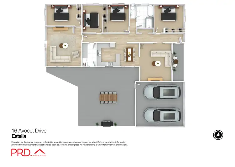 Floorplan of Homely house listing, 16 Avocet Drive, Estella NSW 2650