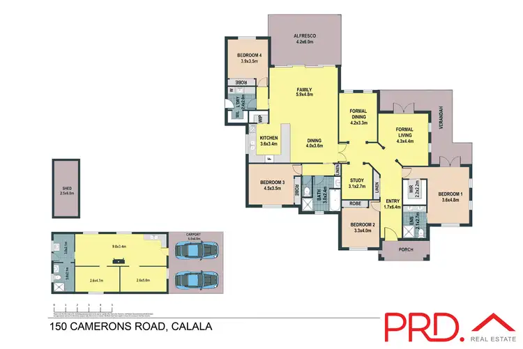 Floorplan of Homely house listing, 150 Camerons Road, Tamworth NSW 2340