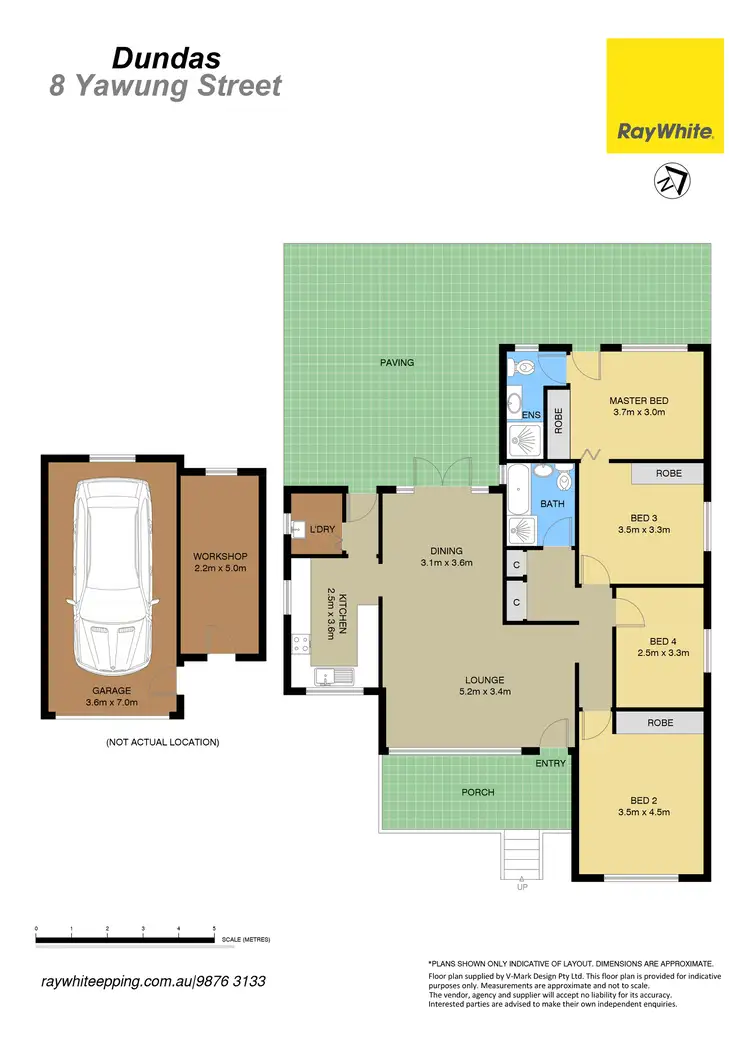 Floorplan of Homely house listing, 8 Yawung Street, Dundas NSW 2117