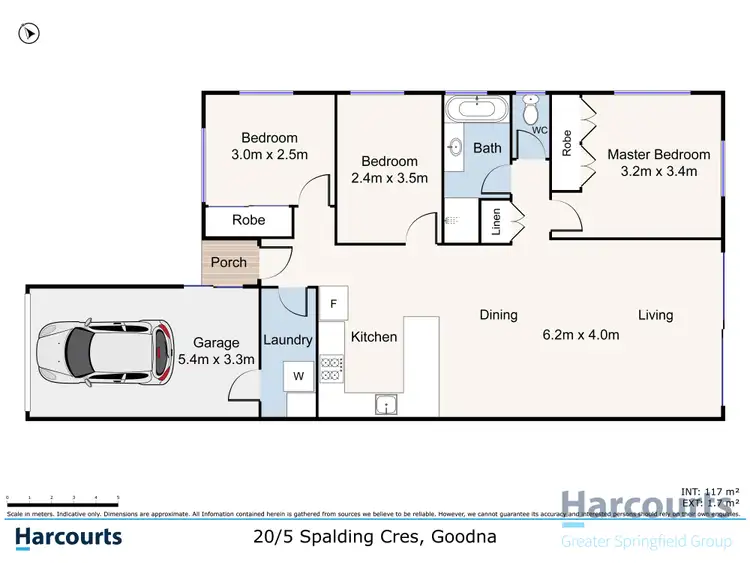 Floorplan of Homely house listing, 20/5 Spalding Crescent, Goodna QLD 4300