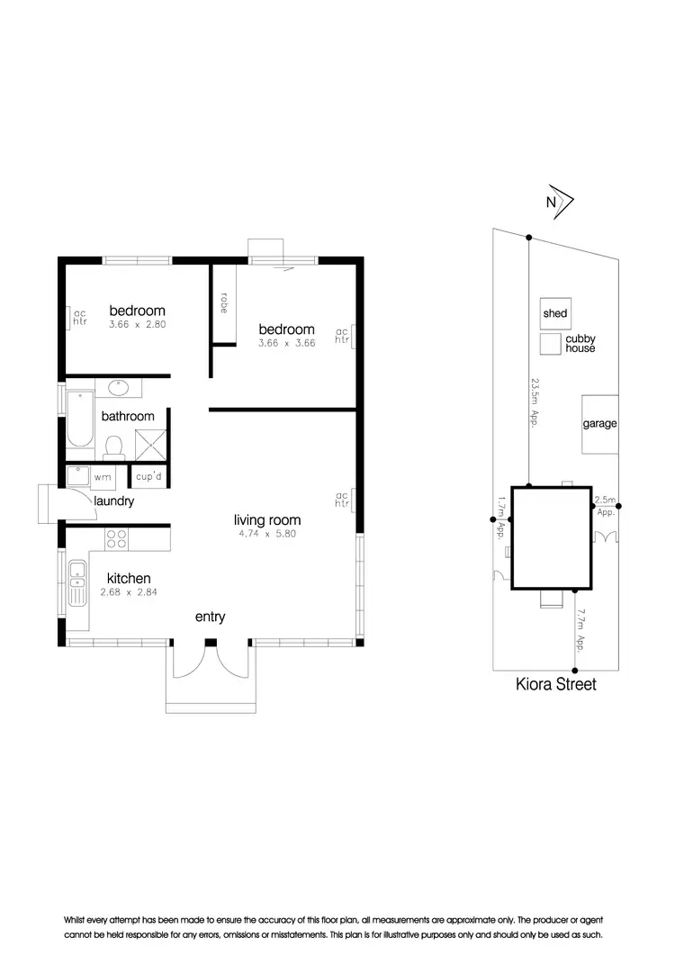 Floorplan of Homely house listing, 6 Kiora Street, Altona Meadows VIC 3028