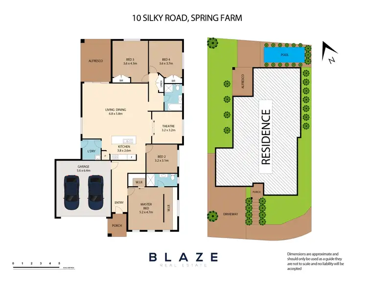 Floorplan of Homely house listing, 10 Silky Road, Spring Farm NSW 2570