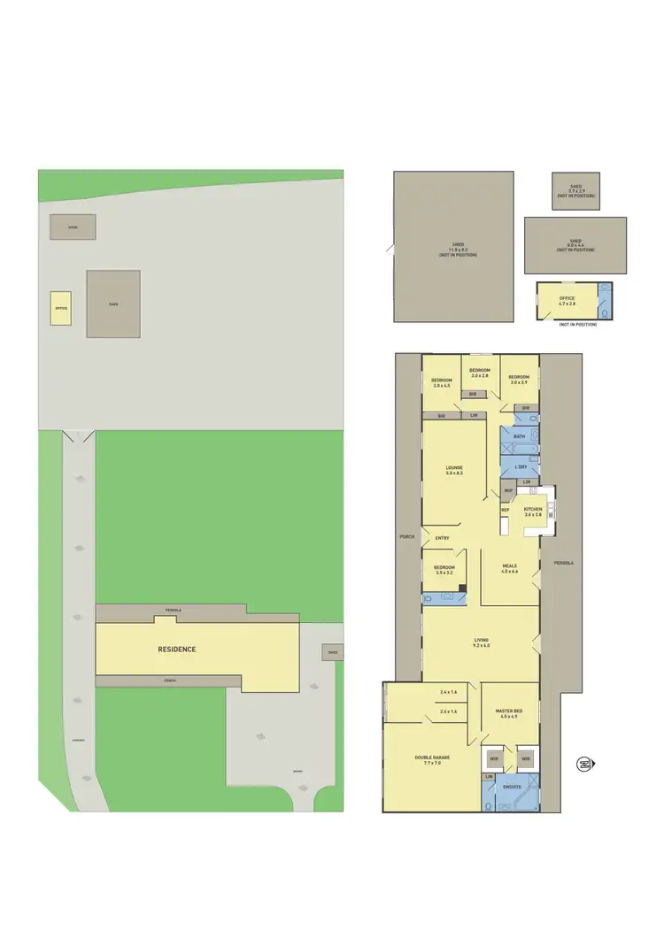 Floorplan of Homely house listing, 28 Moore Road, Sunbury VIC 3429