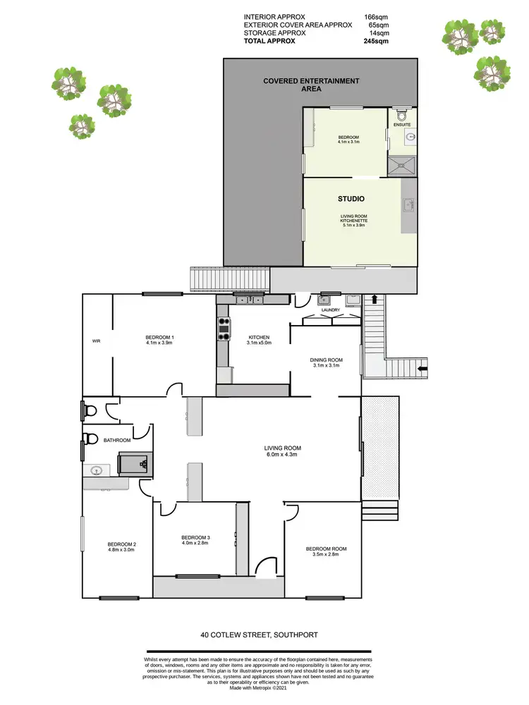 Floorplan of Homely house listing, 40 Cotlew Street, Southport QLD 4215