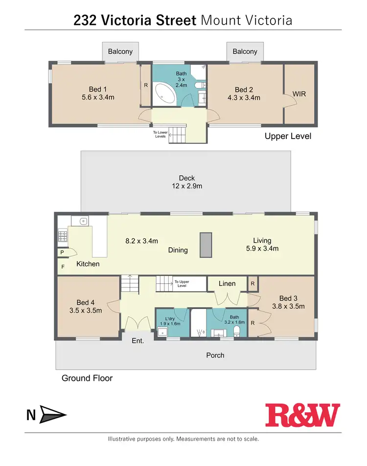 Floorplan of Homely house listing, 232 Victoria Street, Mount Victoria NSW 2786