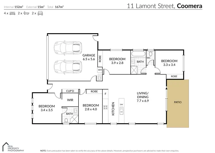 Floorplan of Homely house listing, 11 Lamont Street, Coomera QLD 4209