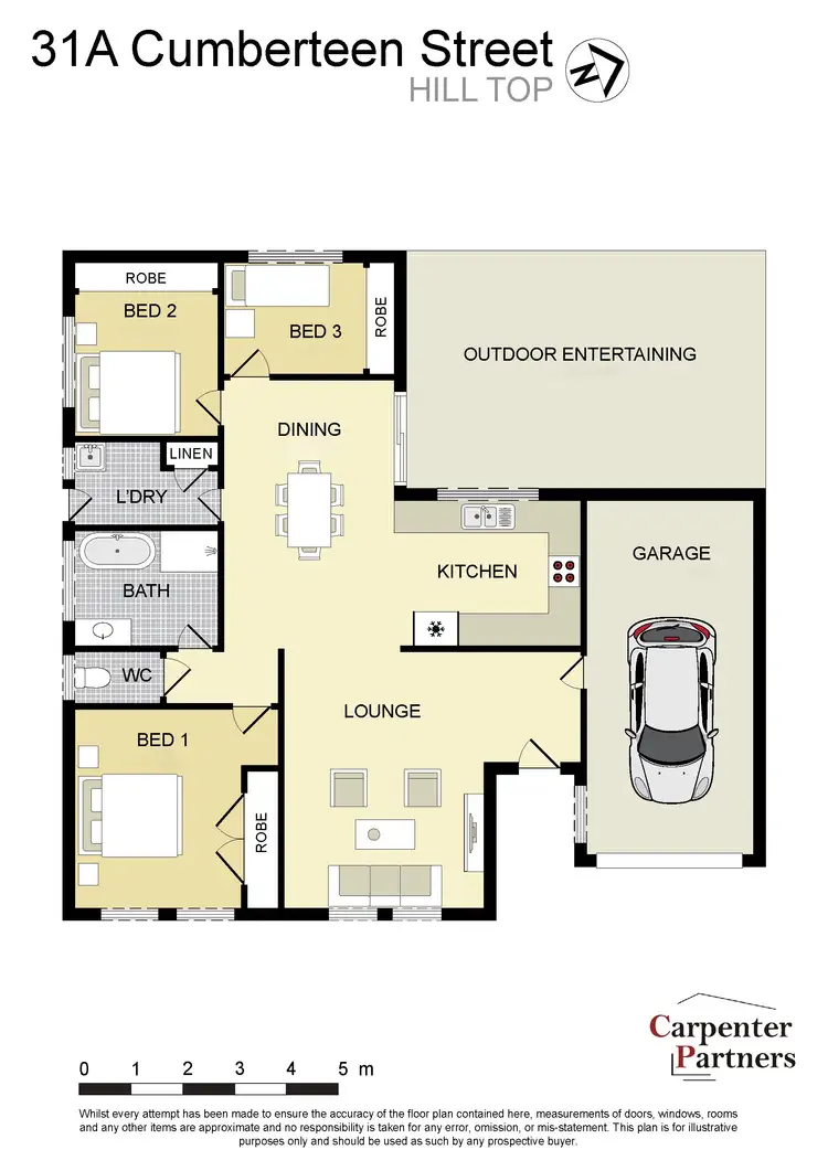 Floorplan of Homely house listing, 31A Cumberteen Street, Hill Top NSW 2575