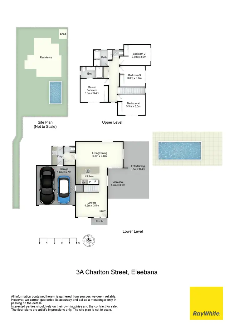 Floorplan of Homely house listing, 3A Charlton Street, Eleebana NSW 2282