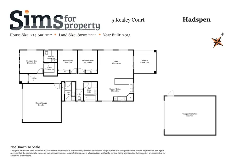 Floorplan of Homely house listing, 5 Kealey Court, Hadspen TAS 7290