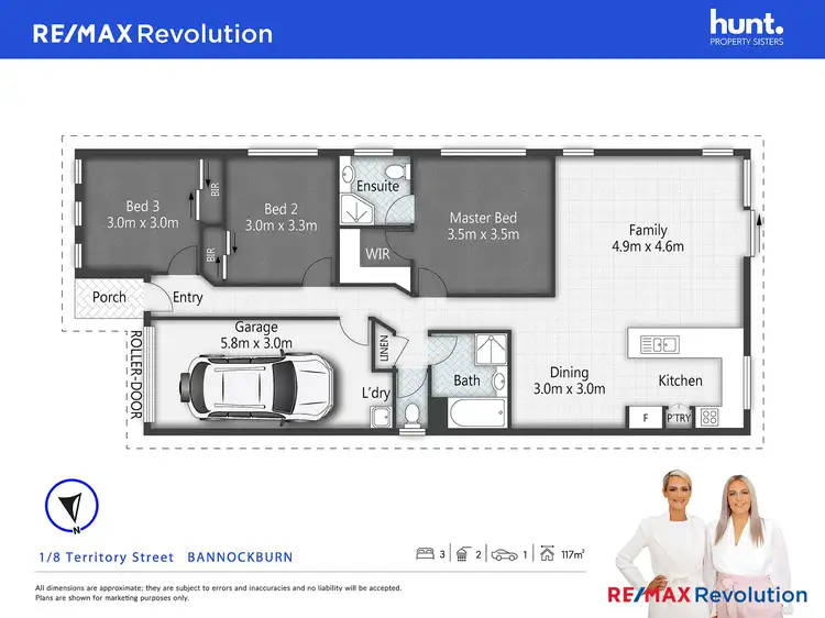 Floorplan of Homely unit listing, 1/8 Territory Street, Bannockburn QLD 4207