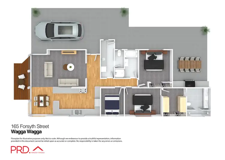 Floorplan of Homely house listing, 165 Forsyth Street, Wagga Wagga NSW 2650