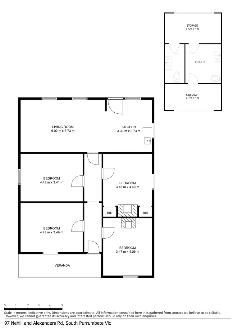 Floorplan of Homely rural property listing, 97 Nehill And Alexanders Road, South Purrumbete VIC 3260