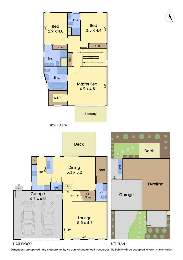Floorplan of Homely house listing, 8 Lookout Rise, Macleod VIC 3085