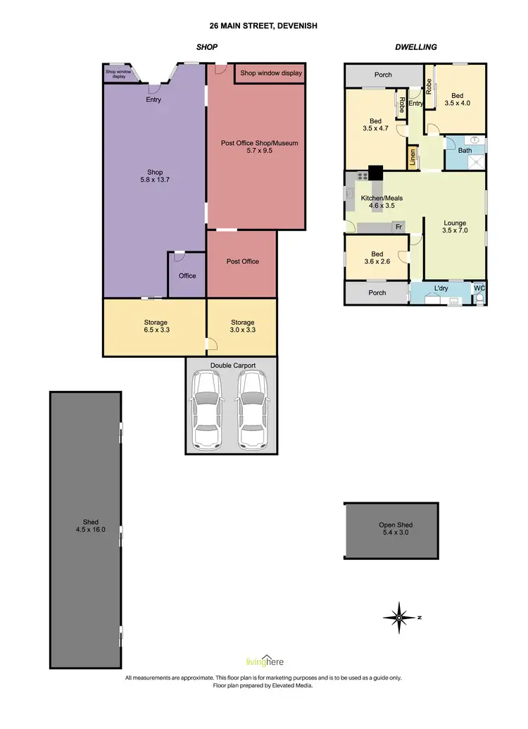 Floorplan of Homely house listing, 26 Main Street, Devenish VIC 3726