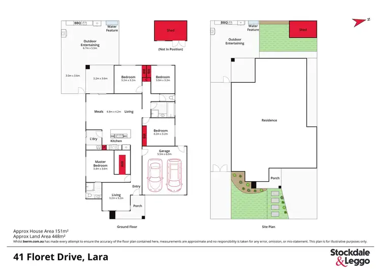 Floorplan of Homely house listing, 41 Floret Drive, Lara VIC 3212