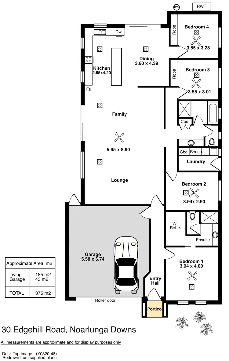 Floorplan of Homely house listing, 30 Edgehill Walk, Noarlunga Downs SA 5168