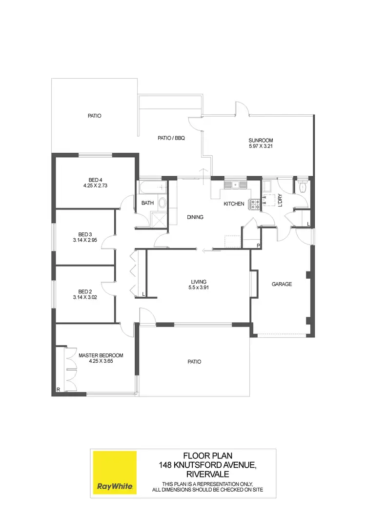 Floorplan of Homely house listing, 148 Knutsford Avenue, Rivervale WA 6103