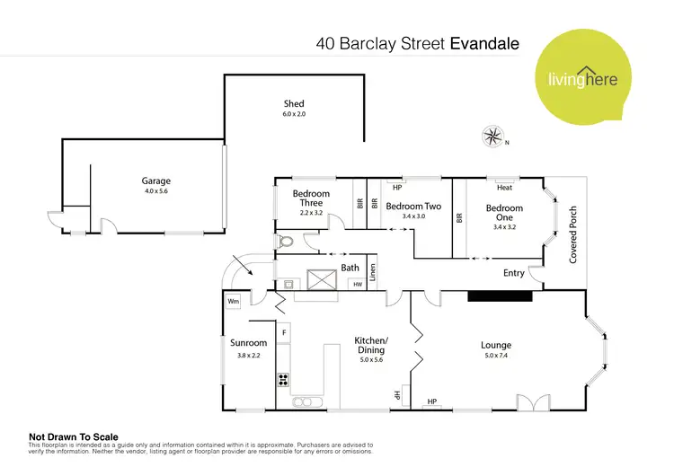 Floorplan of Homely house listing, 40 Barclay Street, Evandale TAS 7212