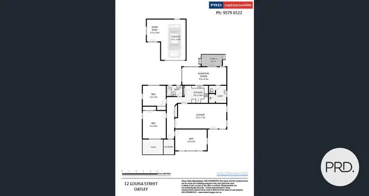 Floorplan of Homely house listing, 12 Louisa Street, Oatley NSW 2223
