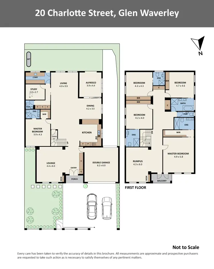 Floorplan of Homely house listing, 20 Charlotte Street, Glen Waverley VIC 3150