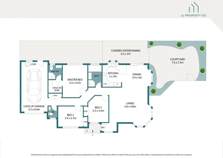 Floorplan of Homely villa listing, 1/38 Flathead Road, Ettalong Beach NSW 2257