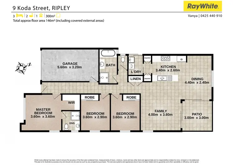 Floorplan of Homely house listing, 9 Koda Street, Ripley QLD 4306