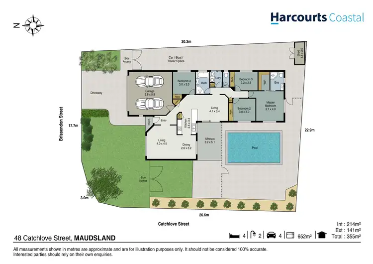 Floorplan of Homely house listing, 48 Catchlove Street, Maudsland QLD 4210