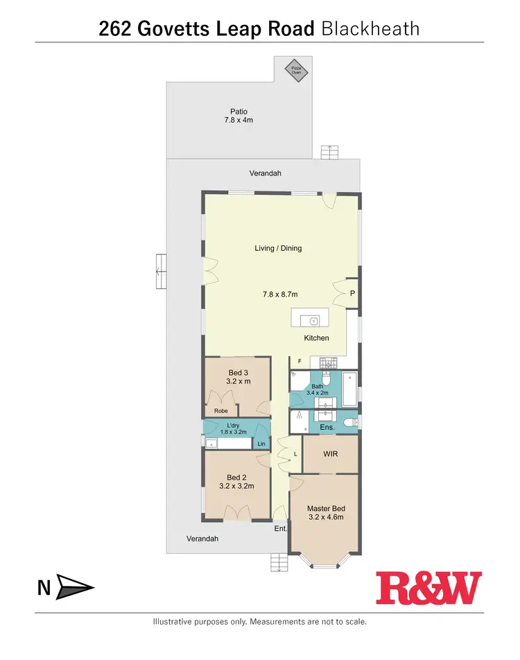 Floorplan of Homely house listing, 262 Govetts Leap Road, Blackheath NSW 2785
