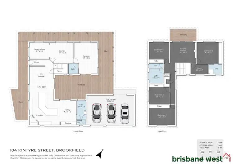 Floorplan of Homely house listing, 104 Kintyre Street, Brookfield QLD 4069
