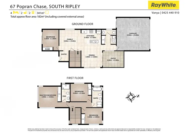 Floorplan of Homely house listing, 67 Popran Chase, South Ripley QLD 4306