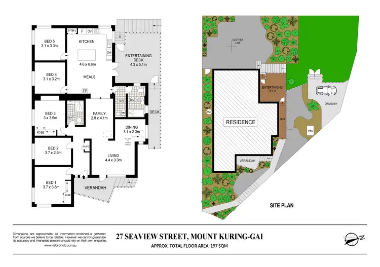Floorplan of Homely house listing, 27 Seaview Street, Mount Kuring-Gai NSW 2080
