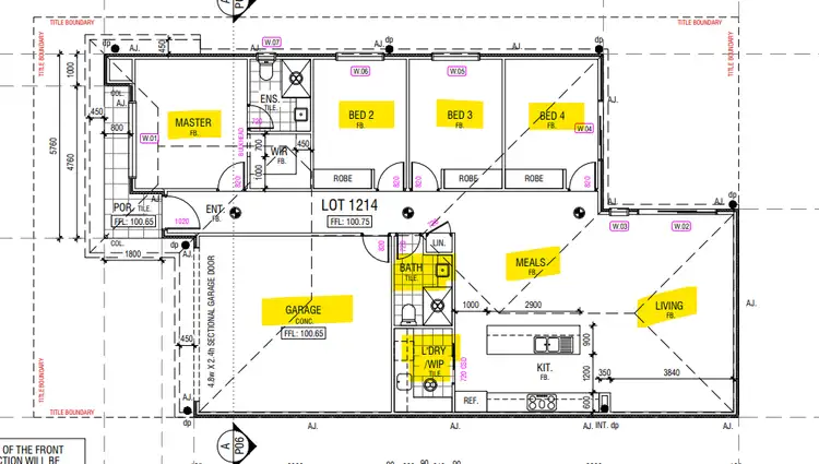 Floorplan of Homely house listing, 53 Nubeena Crescent, Donnybrook VIC 3064