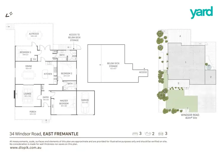 Floorplan of Homely house listing, 34 Windsor Road, East Fremantle WA 6158