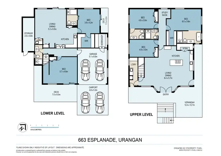 Floorplan of Homely house listing, 663 Charlton Esplanade, Urangan QLD 4655