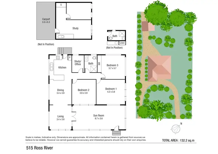 Floorplan of Homely house listing, 515 Ross River Rd, Cranbrook QLD 4814
