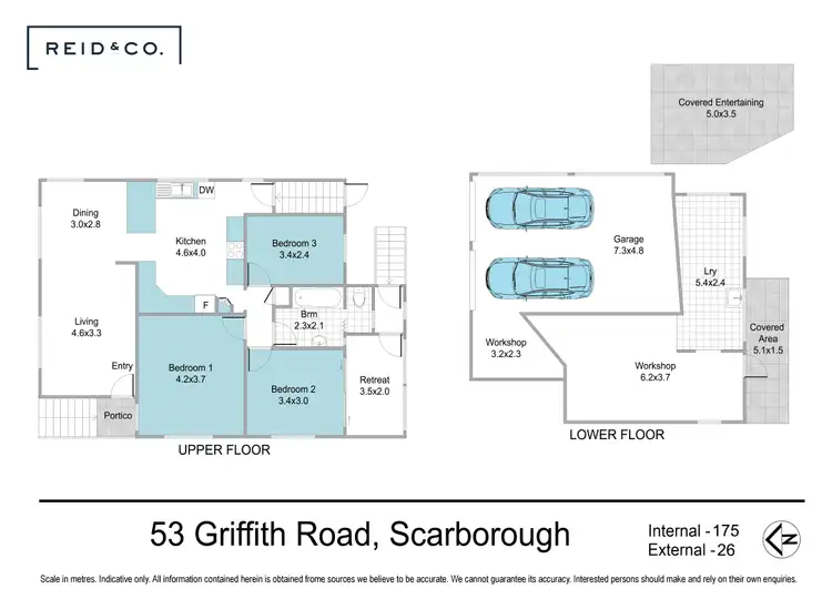 Floorplan of Homely house listing, 53 Griffith Road, Scarborough QLD 4020
