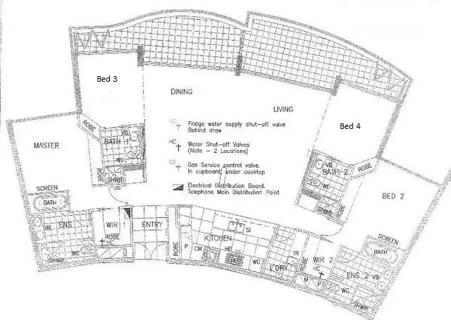 Floorplan of Homely apartment listing, 1205/110 Marine Parade, Coolangatta QLD 4225