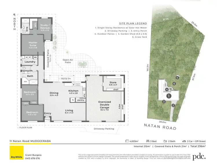Floorplan of Homely house listing, 11 Natan Road, Mudgeeraba QLD 4213